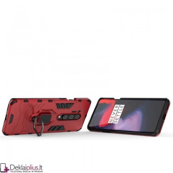 Sustiprintas dėklas 4in1 - raudonas (ONEPLUS 8 PRO) Sustiprintas dėklas 4in1 - raudonas (ONEPLUS 8 PRO)